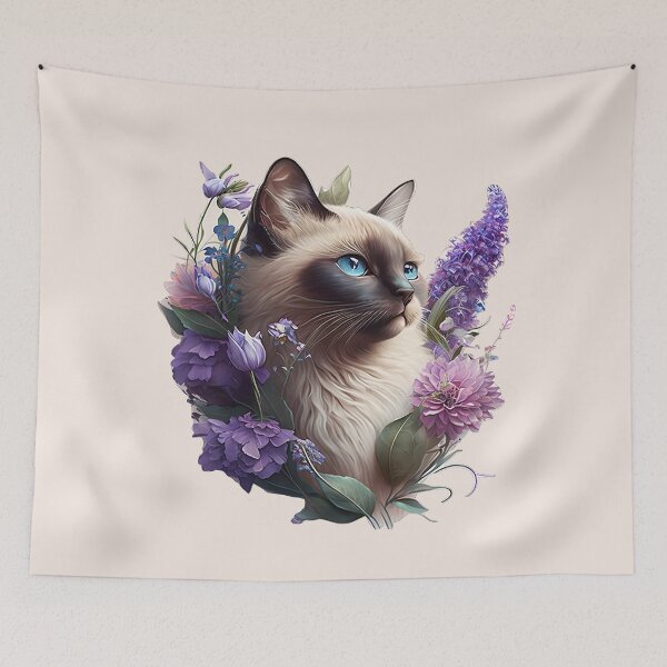 Item preview, Siamese Cat Pastel designed and sold by TortoPlusa.
