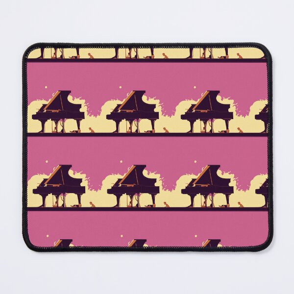 Item preview, Grand Piano on Fuchsia Background designed and sold by Aaron2610.