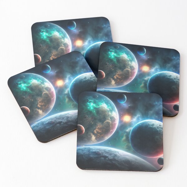 Artikelvorschau, Planeten schweben durch Nebelpuzzle entworfen und verkauft von Richard-Y.