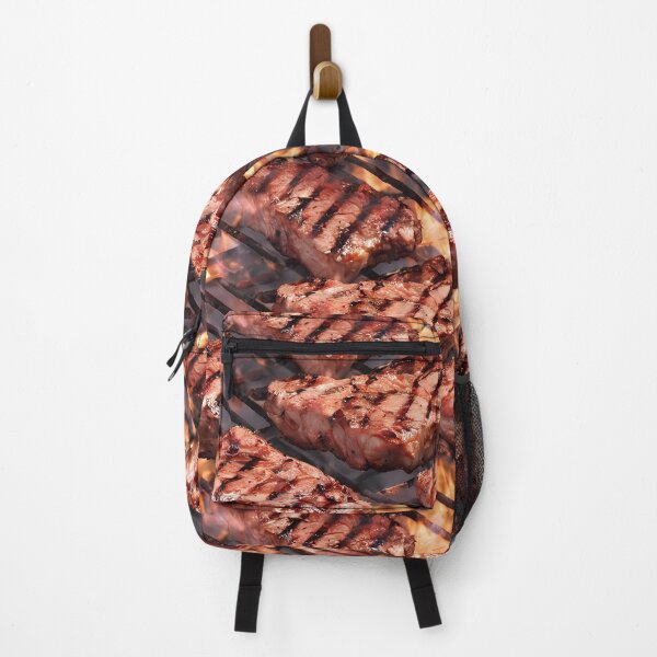Item preview, Grill grilled meat steak fire realistic meme pattern designed and sold by SJG-digital.