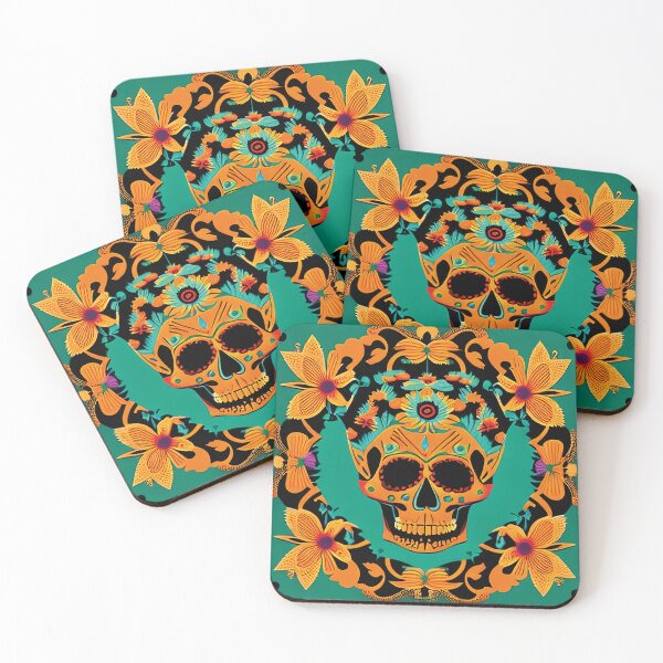 Item preview, Skulls and Colors of Mexico IX designed and sold by OcelotStore.