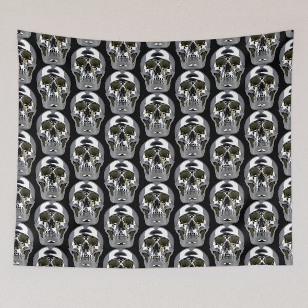 Item preview, Shiny silver skull, Ai Generated Art  designed and sold by ACC .
