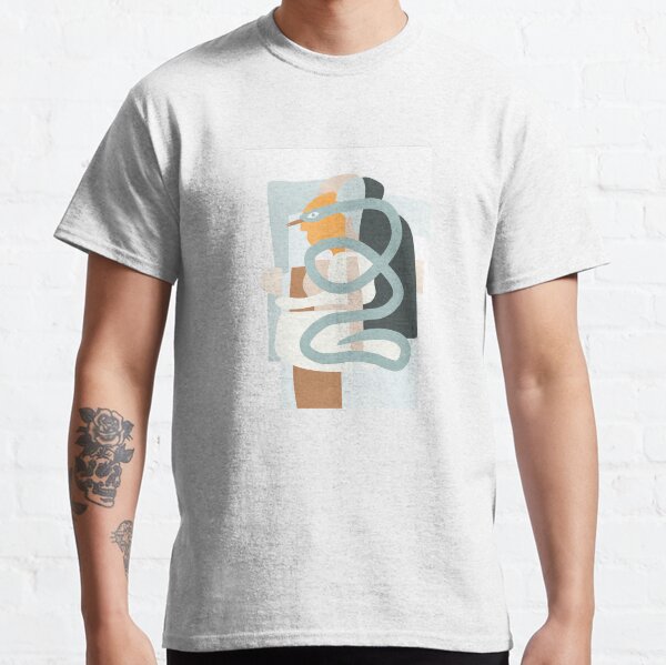 Abstract Snake Art Classic T-Shirt