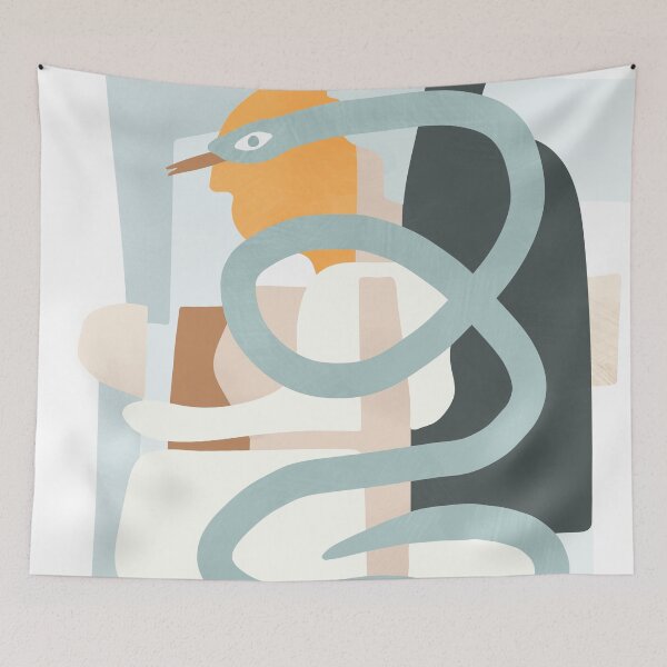 Item preview, Abstract Snake Art designed and sold by TheaDesign.