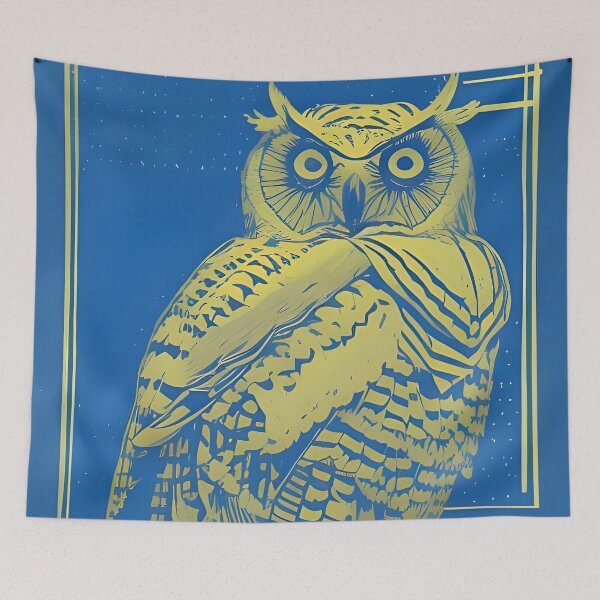 Item preview, Little Owl designed and sold by Caros-Lines.