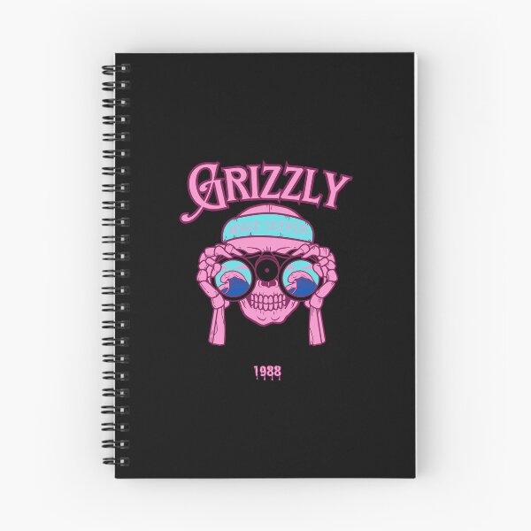Item preview, Grizzly Wave Seeker Skull designed and sold by Grizzlytees.