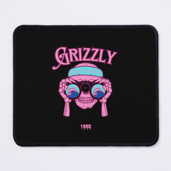 Item preview, Grizzly Wave Seeker Skull designed and sold by Grizzlytees.