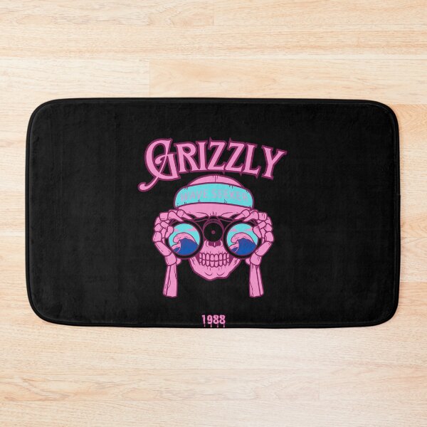 Item preview, Grizzly Wave Seeker Skull designed and sold by Grizzlytees.