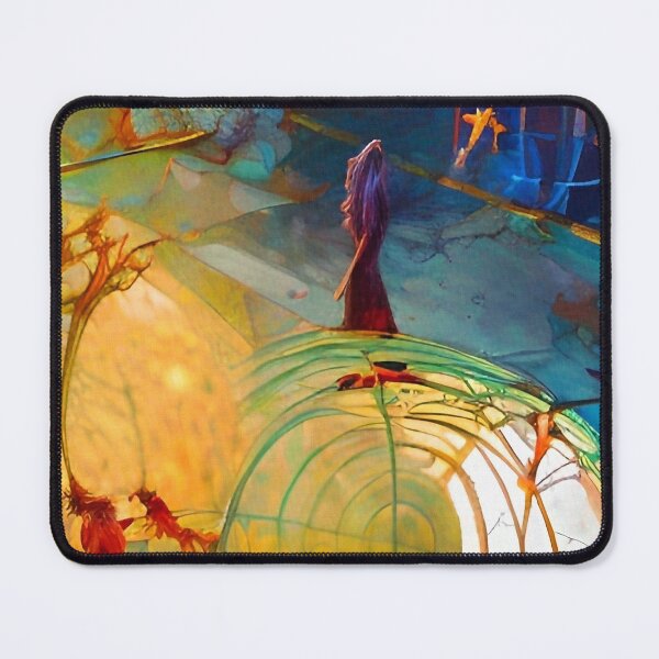 Item preview, Vivid abstract with wierd forms designed and sold by rolffimages.