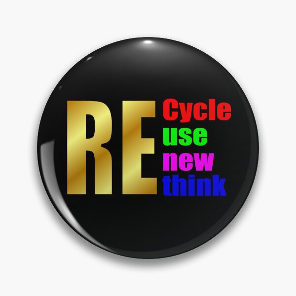 Item preview, RE: Think Your Consumption Habits with Creative Recycling designed and sold by hcarts.
