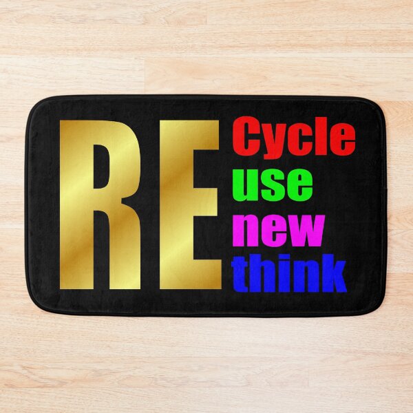 Item preview, RE: Think Your Consumption Habits with Creative Recycling designed and sold by hcarts.