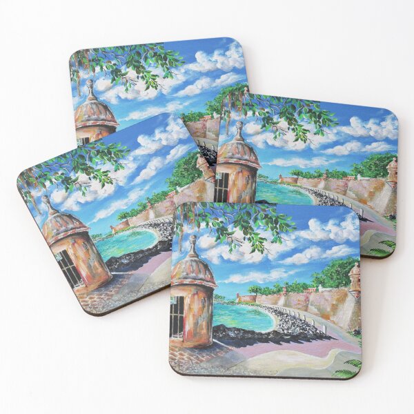 Item preview, Paseo del Morro, Old San Juan, Puerto Rico designed and sold by galina-art.