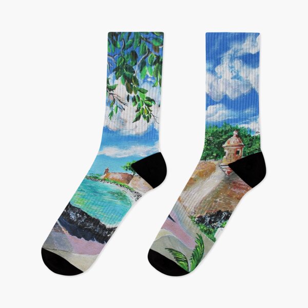 Item preview, Paseo del Morro, Old San Juan, Puerto Rico designed and sold by galina-art.