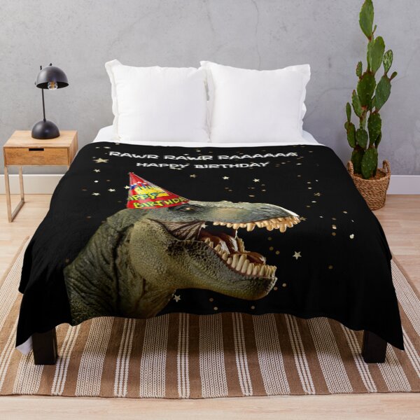 Item preview, trex happy birthday-birthday party dinosaurs designed and sold by 0allthing.