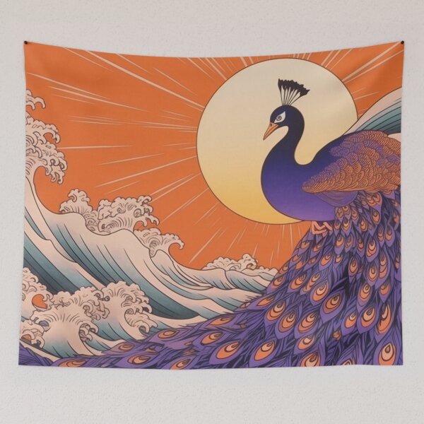 Item preview, Peacock Painting designed and sold by zoldi.