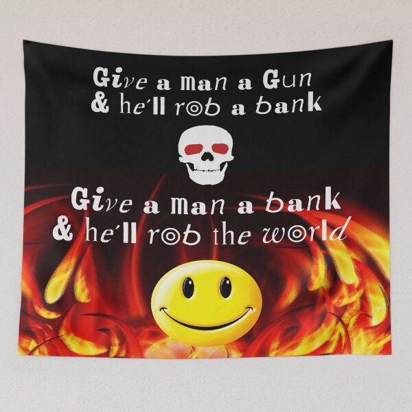 Item preview, GIVE A MAN A BANK designed and sold by Neil Finnemore.
