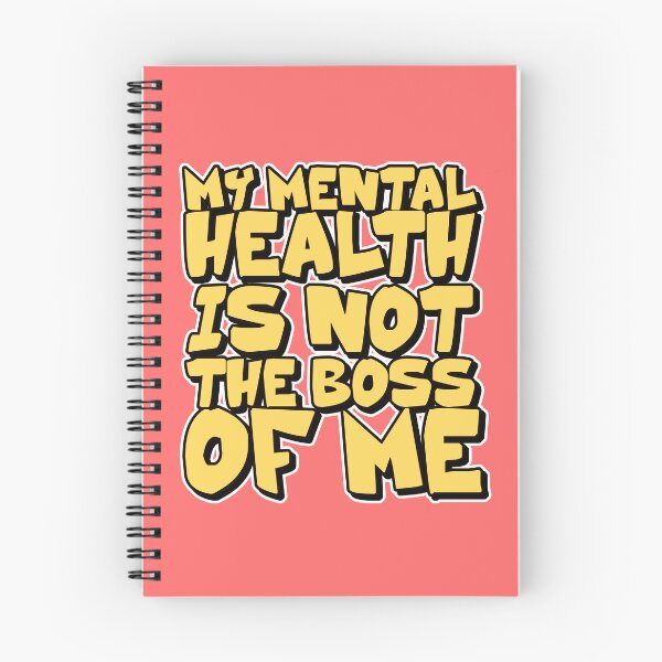 Item preview, my mental health is not the boss of me designed and sold by The Cosmic Turtle.