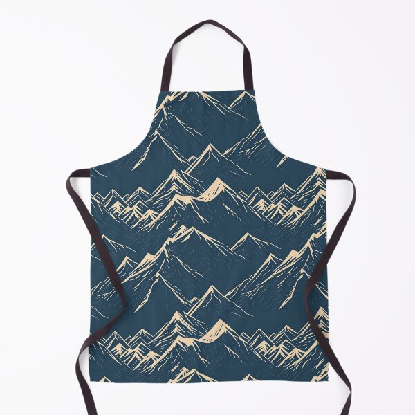 Item preview, Big Pattern Simple Mountains Engraving Seamless Pattern Illustration Nature Texture designed and sold by Plastic Memory Archive.