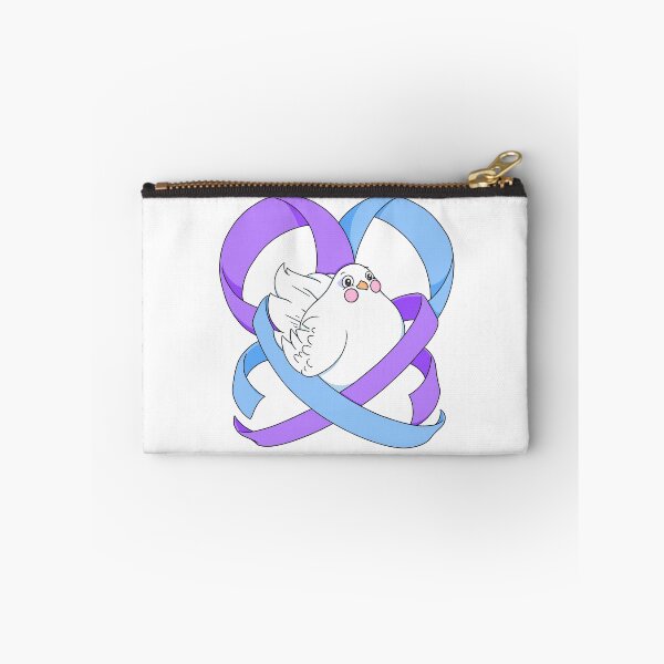 Item preview, Borb with ME + FM Awareness Ribbons designed and sold by operamariposa.