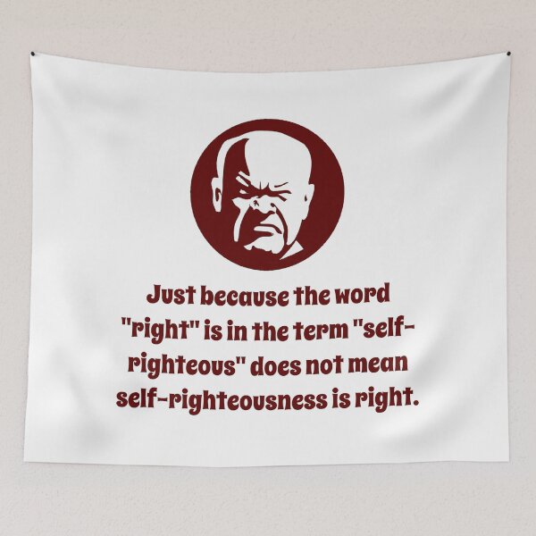 Item preview, Just Because the Word Right - Wisdom designed and sold by CrankyOldDude.