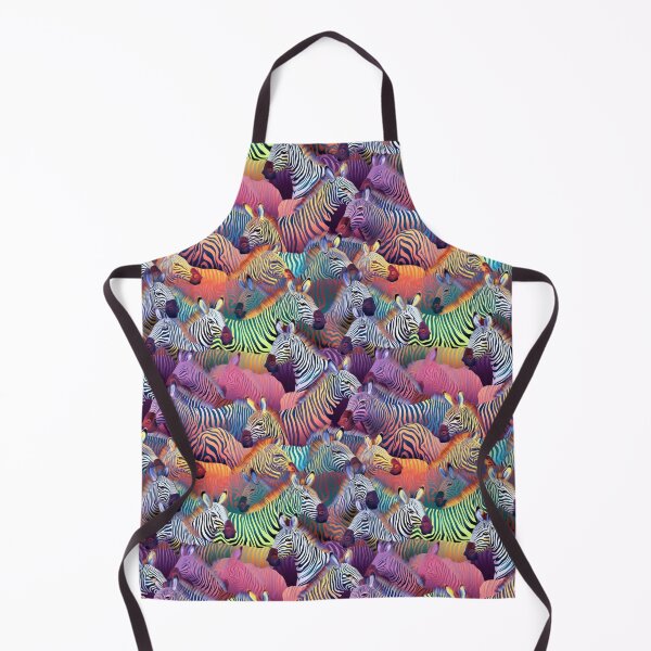 Item preview, Vibrant Zebra Dream: Abstract Colorful Zebra Print Apparel and Homeware Collection designed and sold by ThePurpleMelon.