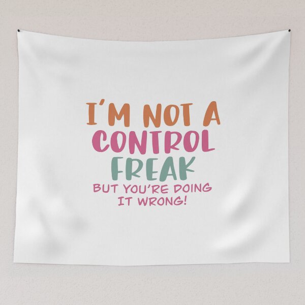 Item preview, I AM NOT A CONTROL FREAK designed and sold by BGSMBOUTIQUE.