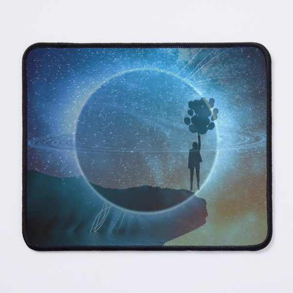 Item preview, Mystical Magical Moonlight, fantasy art, mysterious galaxy, mysterious universe, fantasy landscape designed and sold by haRexia.