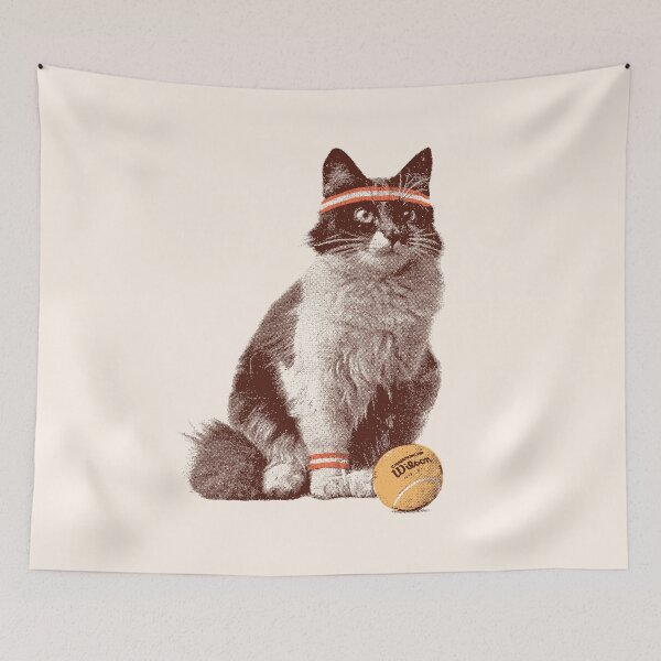 Item preview, Tennis Cat designed and sold by florentbodart.