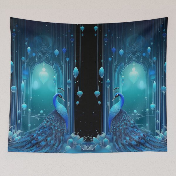 Item preview, beautiful Blue Peacock Design  designed and sold by zoldi.
