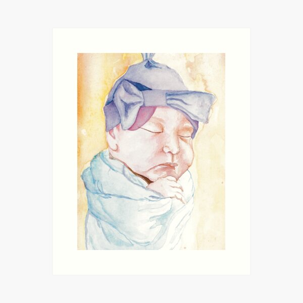 Item preview, Sleeping Newborn designed and sold by Jennifer Margrave-Garcia.