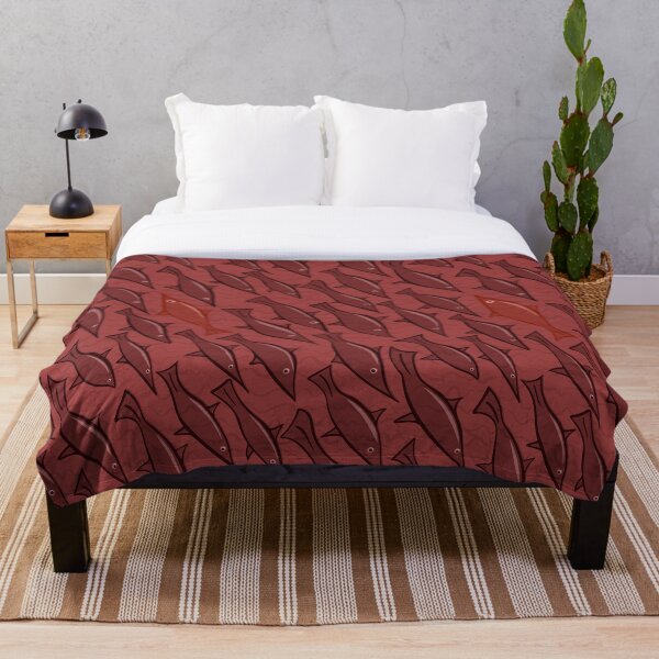 Item preview, Peces y Olas - Rojo designed and sold by Ili Dobi.