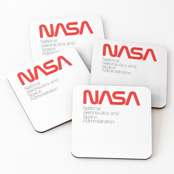 Item preview, NASA National Aeronautics and Space Administration Meatball Text Symbol Logo designed and sold by RadStock.