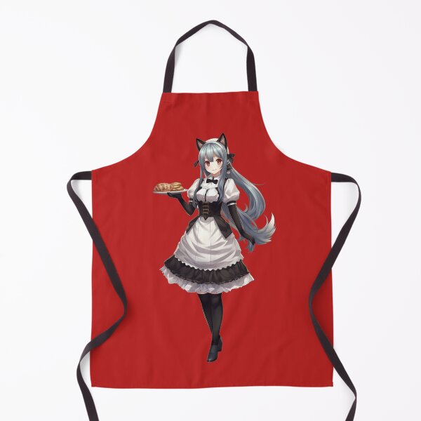 Item preview,  Cute Anime Kawaii Neko Maid Girl designed and sold by TrendyArtInk.