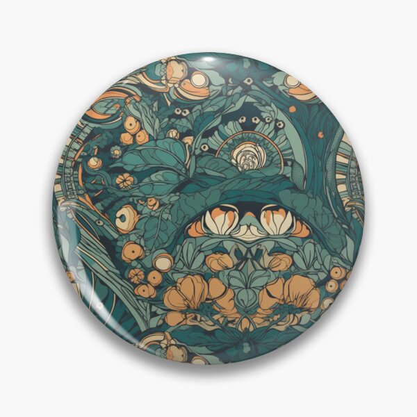 Item preview, Green Floral pattern designed and sold by elmindo.