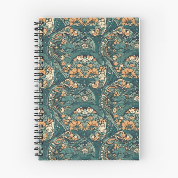 Item preview, Green Floral pattern designed and sold by elmindo.