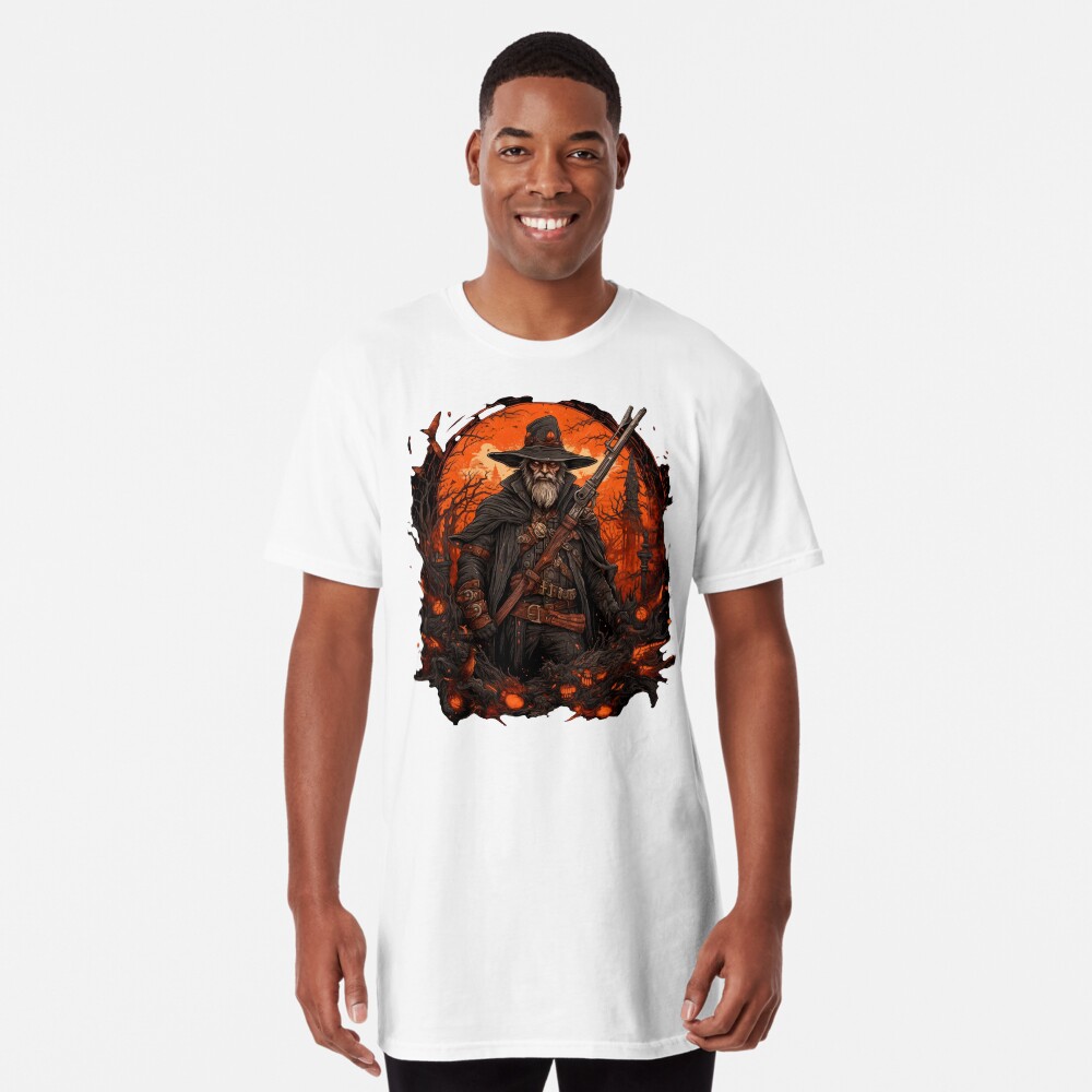 Vista previa del artículo con la obra «Camiseta larga», diseñado y vendido por Juuskus.