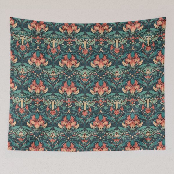 Item preview, 70's Floral pattern designed and sold by elmindo.