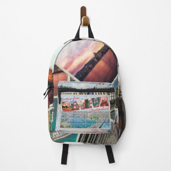 Item preview, Greetings from Geneva in Switzerland Vintage style retro souvenir designed and sold by DeveloperProp0.