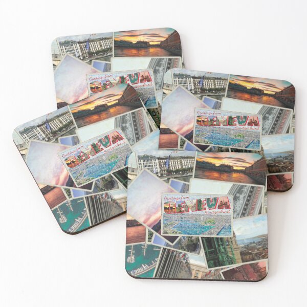 Item preview, Greetings from Geneva in Switzerland Vintage style retro souvenir designed and sold by DeveloperProp0.