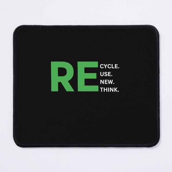 Item preview, RECYCLE. REUSE. RENEW. RETHINK.  designed and sold by Kathleen Douglas.