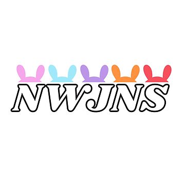 NewJeans Bunnies, New Jeans Logo and Mascot Bunny, Kpop NWJNS