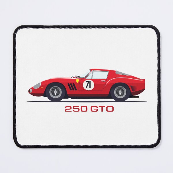 Item preview, Ferrari 250 GTO illustration designed and sold by blackdogshop.