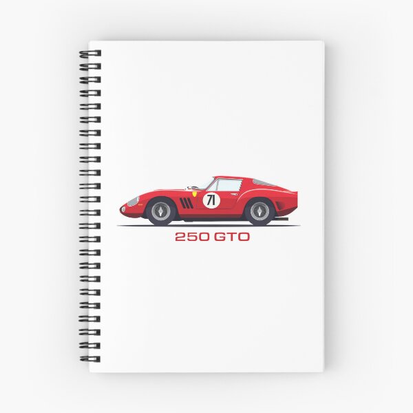 Item preview, Ferrari 250 GTO illustration designed and sold by blackdogshop.