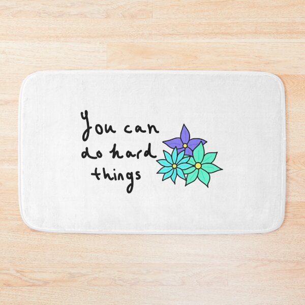 Item preview, You Can Do Hard Things designed and sold by CreationsByMR.