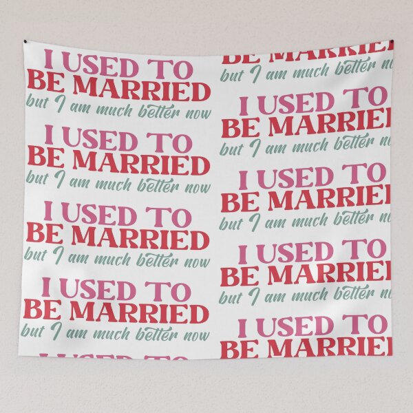 Item preview, I USED TO BE MARRIED  designed and sold by BGSMBOUTIQUE.