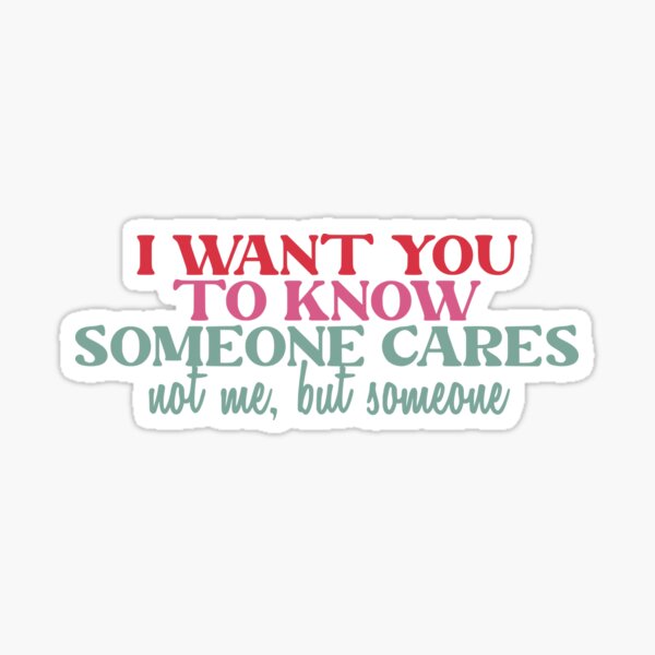 Item preview, I WANT YOU TO KNOW SOMEONE CARES designed and sold by BGSMBOUTIQUE.