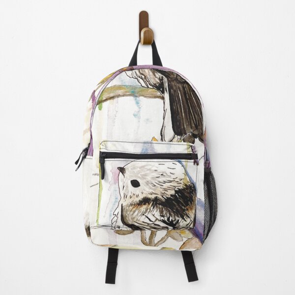 Item preview, Watercolor Birds with Purple Flowers designed and sold by Jennifer Margrave-Garcia.