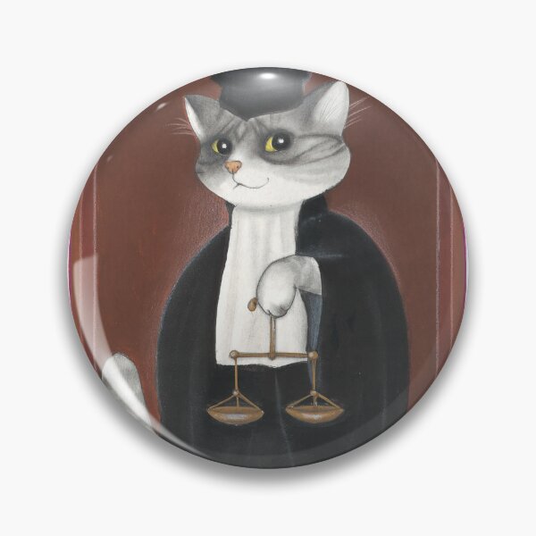 Item preview, Justice Served: A Feline Legal Advocate. For cat lovers designed and sold by gatteria.