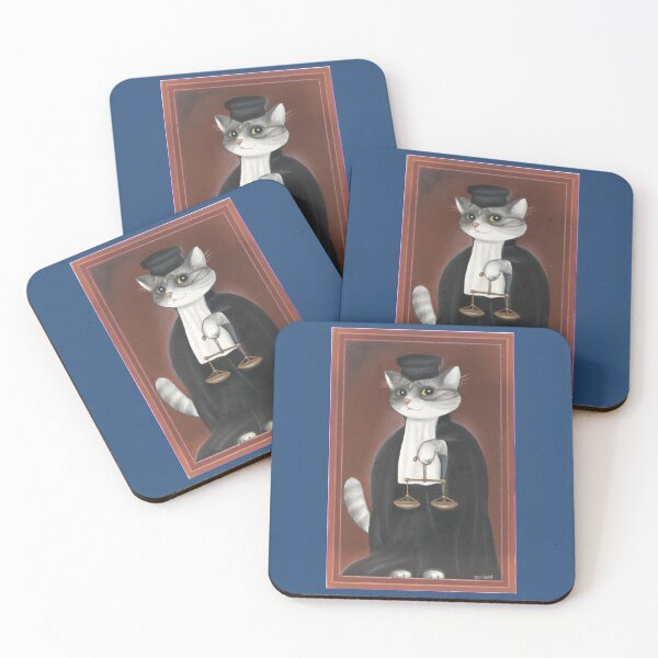 Item preview, Justice Served: A Feline Legal Advocate. For cat lovers designed and sold by gatteria.