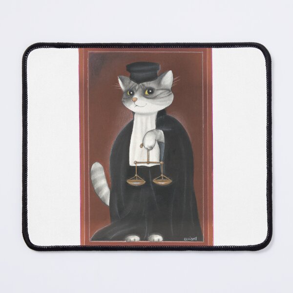 Item preview, Justice Served: A Feline Legal Advocate. For cat lovers designed and sold by gatteria.